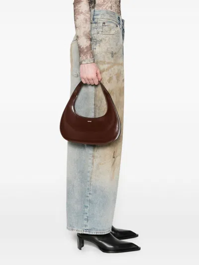 Coperni 'slim Swipe' Shoulder Bag In Brown