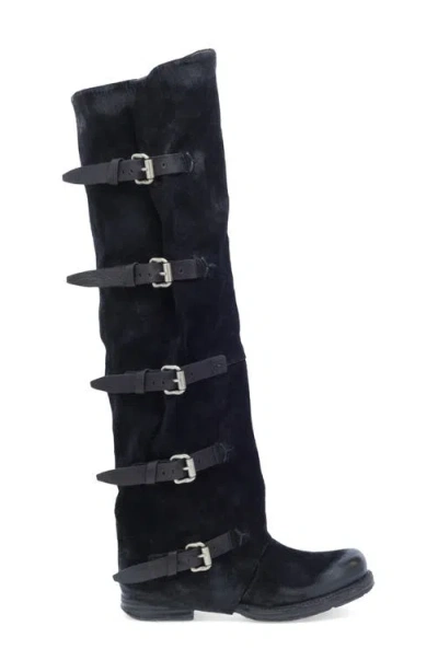As98 Shaylynn Over The Knee Boot In Black
