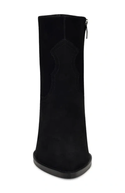 Nine West Taytay Pointed Toe Bootie In Black