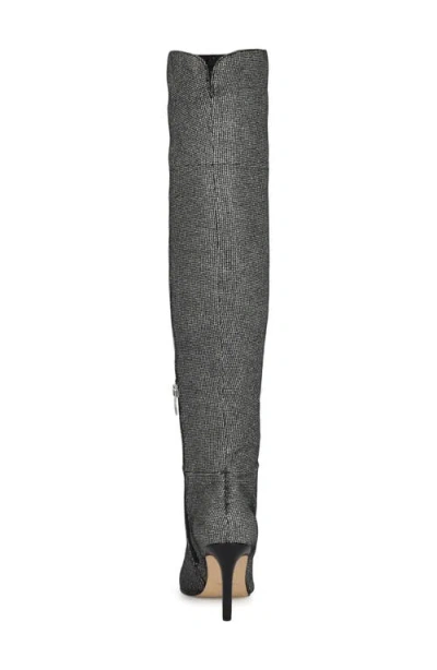 Nine West Fredy Pointed Toe Over The Knee Boot In Black