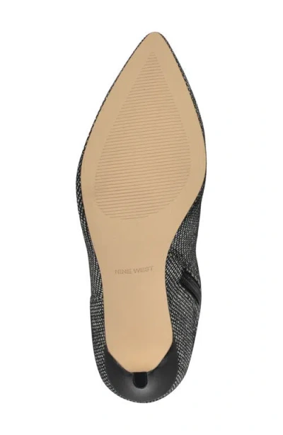 Nine West Fredy Pointed Toe Over The Knee Boot In Black