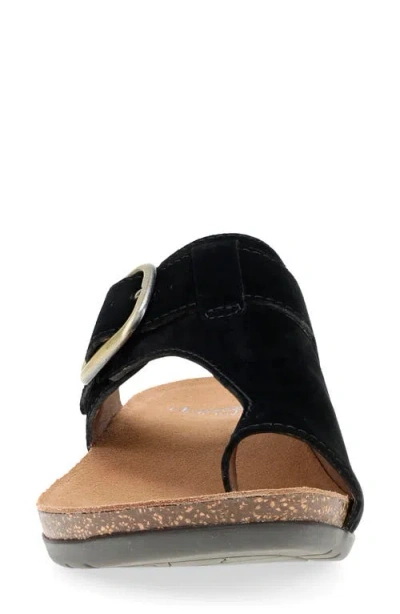 Dansko Rylee Sandal In Black Suede