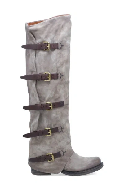 As98 Shaylynn Over The Knee Boot In Multi