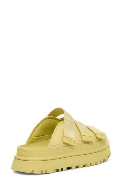 Ugg 44mm Golden Glow Tpu Sandals In Green