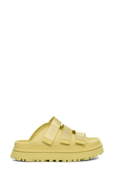 Ugg 44mm Golden Glow Tpu Sandals In Green