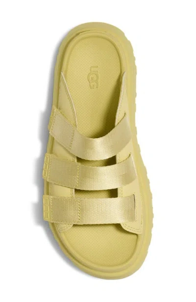 Ugg 44mm Golden Glow Tpu Sandals In Green