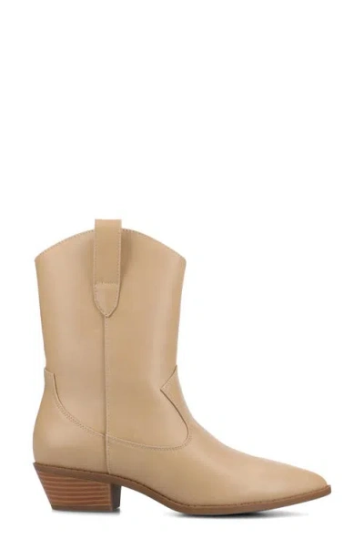 Journee Collection Womens Fritzie Block Heel Booties In Brown