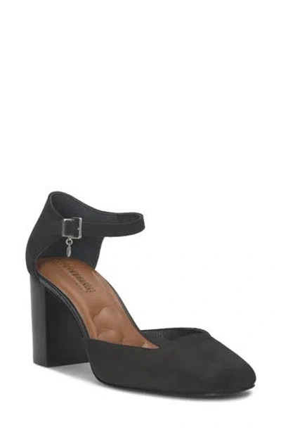Lucky Brand Women's Kanira Square-toe Stacked Heel Pumps In Black