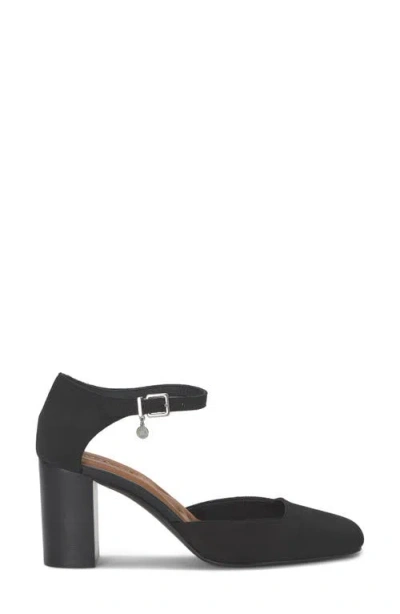 Lucky Brand Women's Kanira Square-toe Stacked Heel Pumps In Black