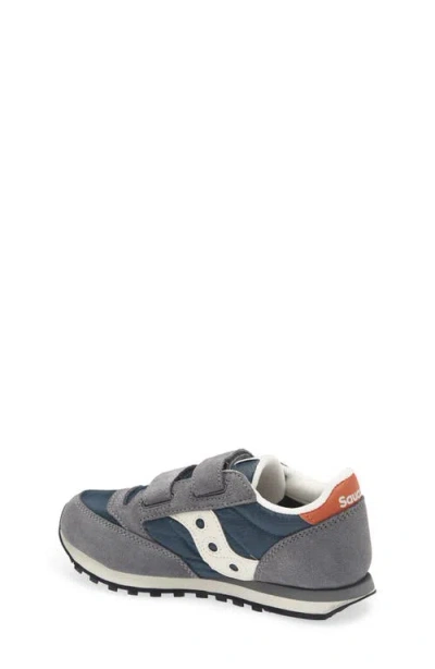 Saucony Jazz Double Hook & Loop Sneaker In Gray