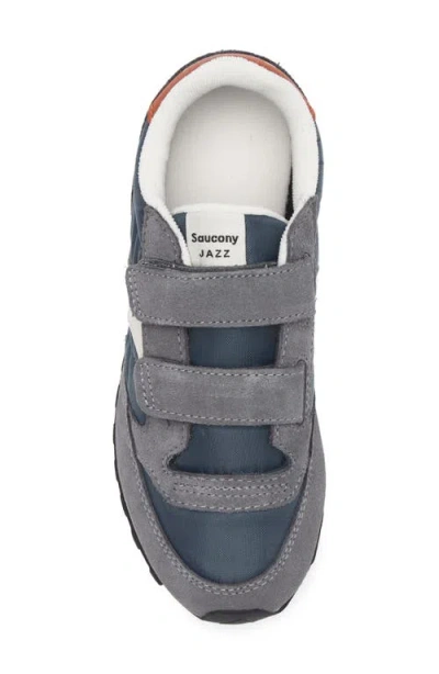 Saucony Jazz Double Hook & Loop Sneaker In Gray