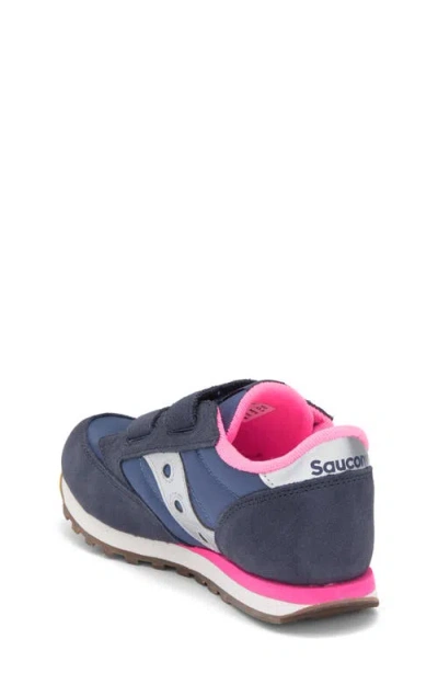 Saucony Jazz Double Hook & Loop Sneaker In Blue
