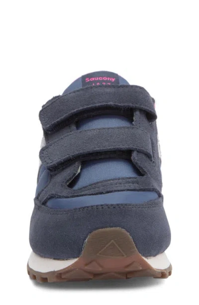 Saucony Jazz Double Hook & Loop Sneaker In Blue