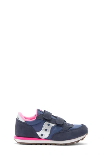 Saucony Jazz Double Hook & Loop Sneaker In Blue