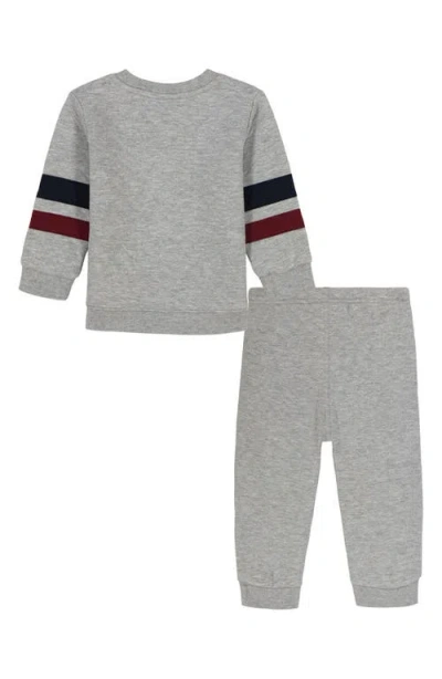 Tommy Hilfiger Crewneck Graphic Sweatshirt & Joggers Set In Gray