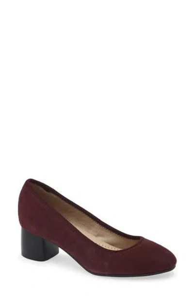 Earth Women's Rellia Block Heel Ballet Pumps In Purple
