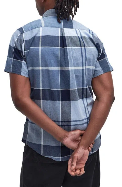 Barbour Doughill Short-sleeve Tartan Shirt In Multi