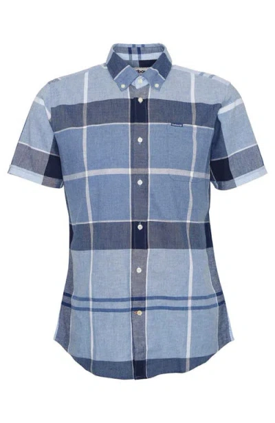 Barbour Doughill Short-sleeve Tartan Shirt In Multi
