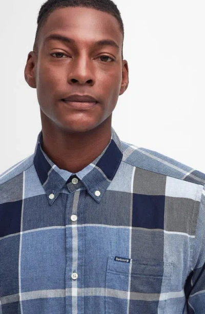 Barbour Doughill Short-sleeve Tartan Shirt In Multi