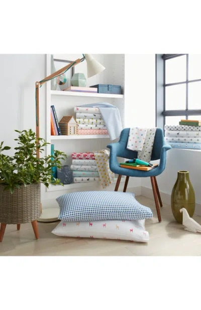 Poppy & Fritz Poppy And Fritz Compass Print 200 Thread Count Cotton Percale Sheet Set In Neutral