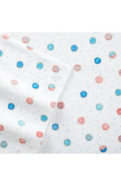 Poppy & Fritz Poppy And Fritz Polka Dot 200 Thread Count Cotton Percale Sheet Set In Multi