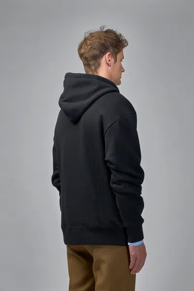 Valentino Jersey Felpa Le Chat De La Maison In Black