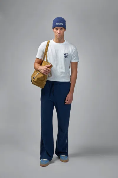 Valentino Cotton T-shirt With Vg Patch In White