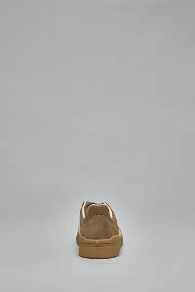 Valentino Upvillage Low-top Suede Sneakers In Brown