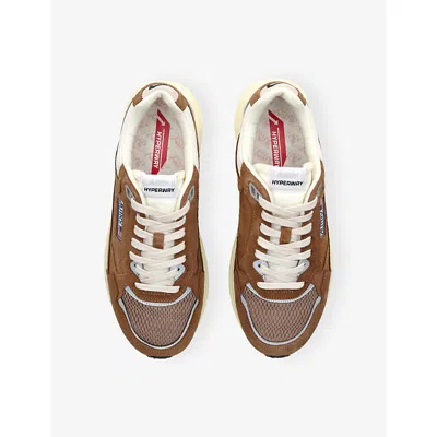 Autry Hyperway Suede And Mesh Low-top Sneakers In Multi