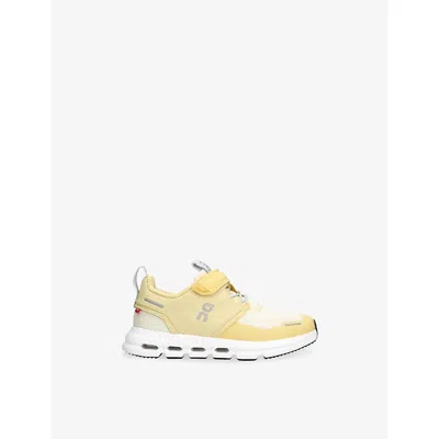 On Running Girls Cloud Play Trainers In Yellow