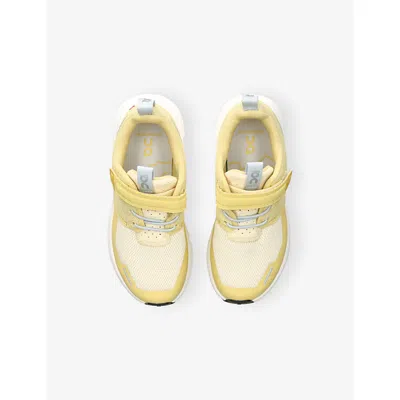 On Running Girls Cloud Play Trainers In Yellow