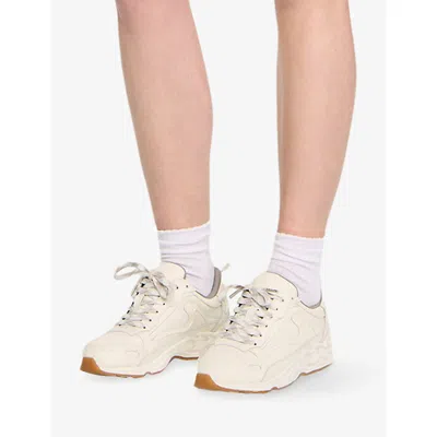 Sandro Flame Sneakers In White