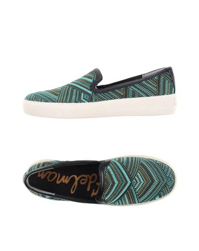 Shop Sam Edelman Sneakers In Turquoise