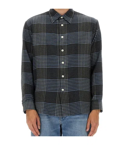 Sunflower Casual Shirt Checked Pattern Long Sleeves In Multi