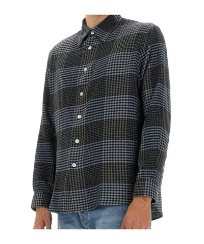 Sunflower Casual Shirt Checked Pattern Long Sleeves In Multi