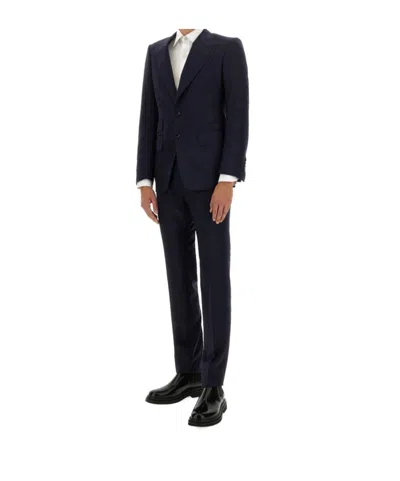 Tom Ford Shelton Two-piece Tailored Suit In Black