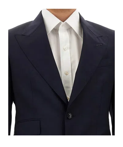 Tom Ford Shelton Two-piece Tailored Suit In Black