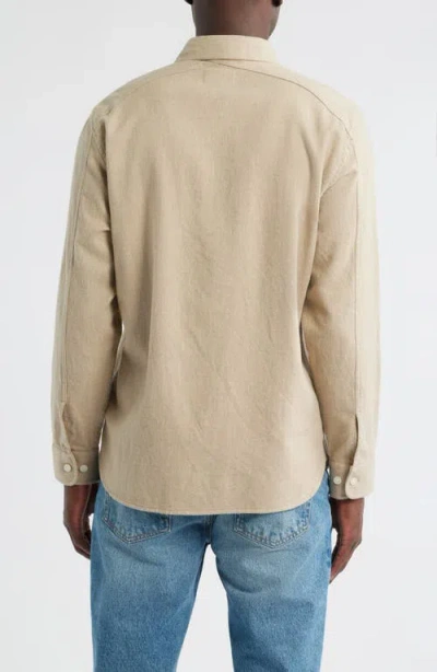 Pendleton Fremont Solid Flannel Button-up Shirt In Brown