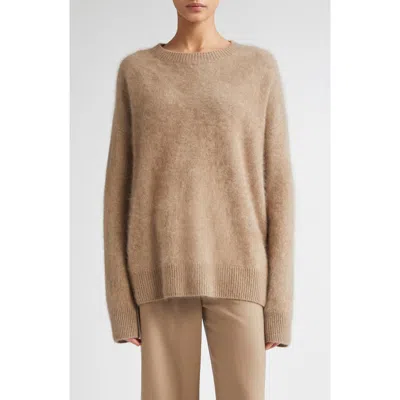 Max Mara Dante Oversize Cashmere Sweater In Brown