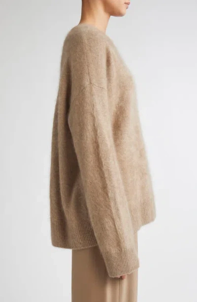 Max Mara Dante Oversize Cashmere Sweater In Brown
