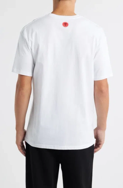 Icecream Running Dog Cotton T-shirt In White