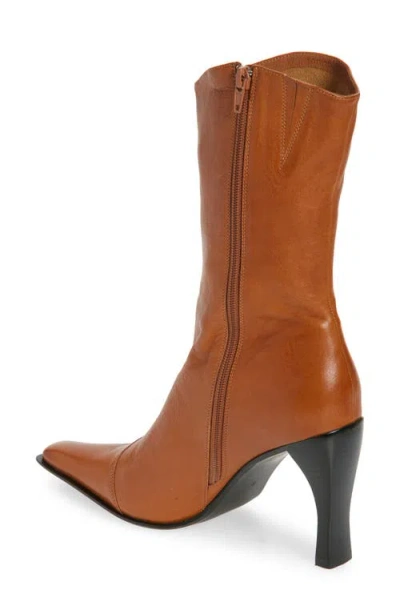 Jeffrey Campbell Be Bold Western Boot In Brown