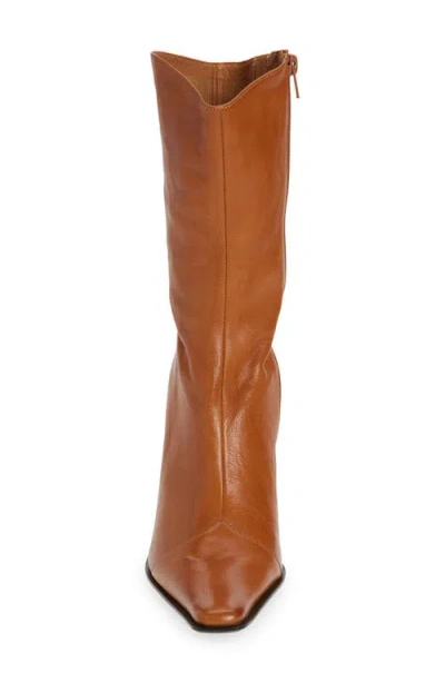Jeffrey Campbell Be Bold Western Boot In Brown