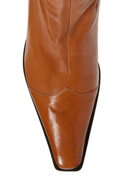 Jeffrey Campbell Be Bold Western Boot In Brown