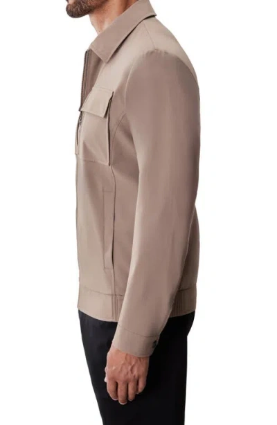 Robert Barakett Jerry Utility Jacket In Brown