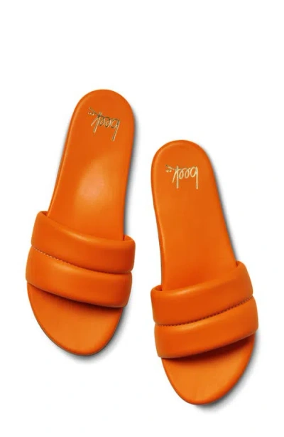 Beek Sugarbird Slide Sandal In Orange