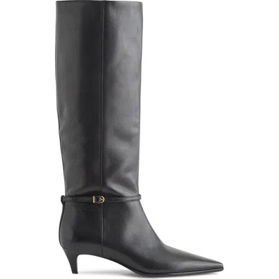 Madewell The Emilie Knee High Boot In Black
