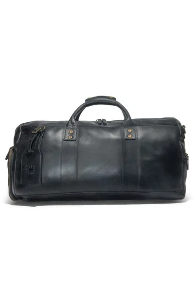Will Leather Goods Atticus Duffle Bag In Black