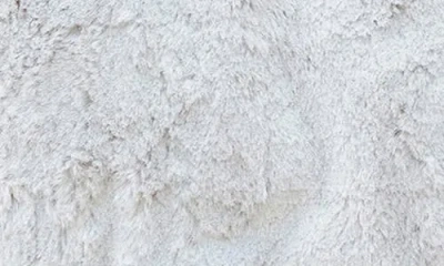 Saranoni Faux Fur Recieving Blanket In White