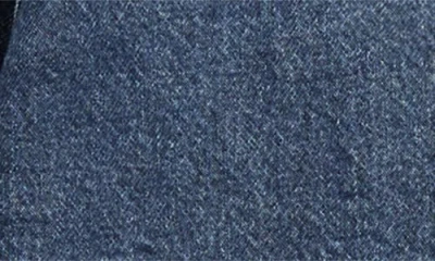 Frame The Patch Pocket Jacket Woman Denim Outerwear Blue Size M Recycled Cotton In Blue